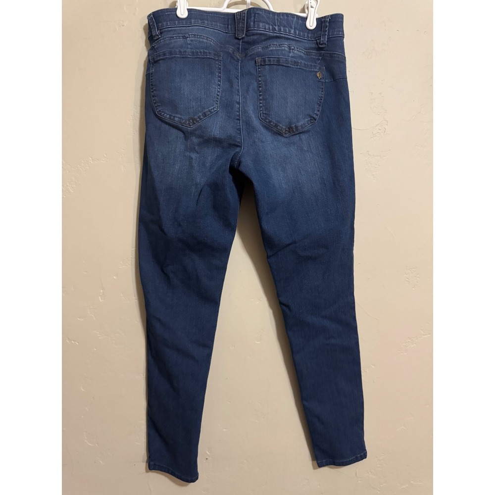 Democracy Womens Jeans 14 Blue Skinny Stretch Ab Solution - Picture 4 of 10